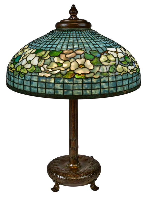 Tiffany Studios Dogwood table lamp