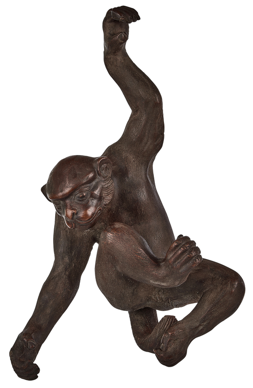 Japanese Monkey sculpture
