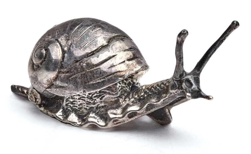 Mario Buccellati snail sculpture