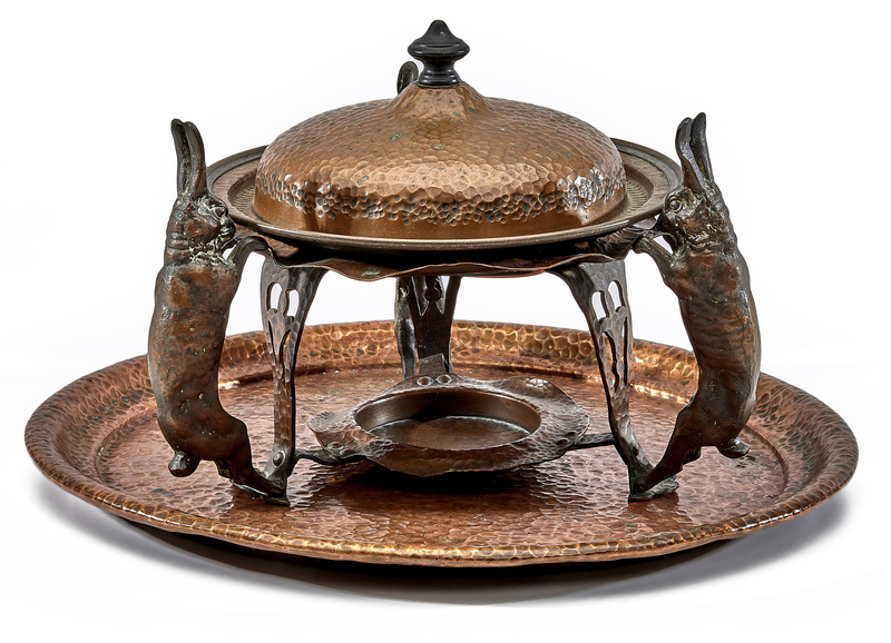 Joseph Heinrichs chafing dish and tray
