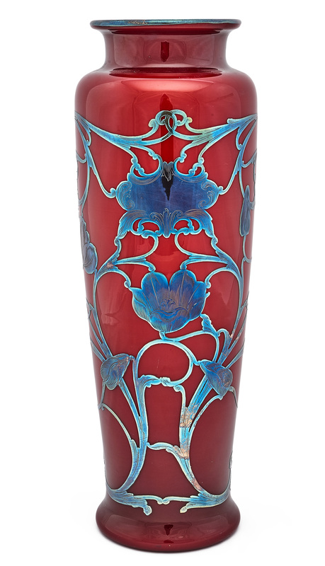 American art nouveau vase