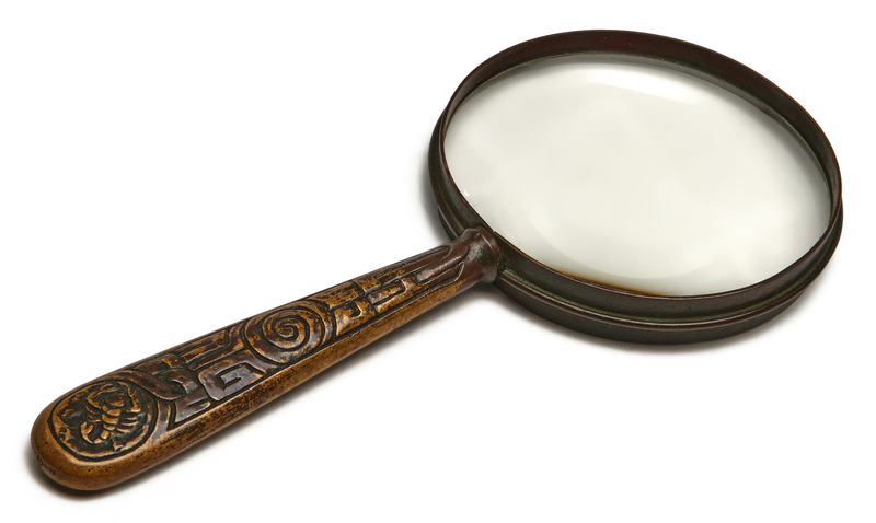 Tiffany Studios magnifying glass
