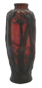 Daum Landscape vase