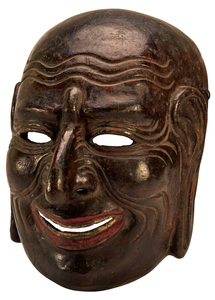 Japanese ceremonial mask