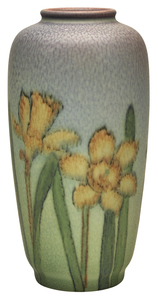 Kataro Shirayamadani for Rookwood Pottery Daffodil vase