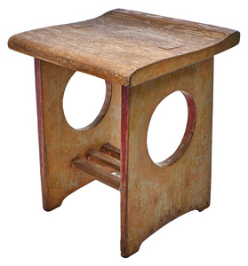 Josef Hoffmann, in the style of, Vienna Secession stool