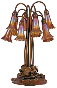 Tiffany Studios Ten-light Lily Lamp