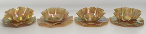 Louis Comfort Tiffany bowl and plate set