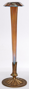 Louis Tiffany Furnaces footed vase