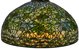 Tiffany Studios Maple Leaf table lamp