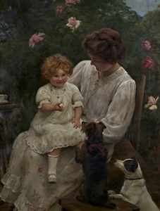 Arthur J. Elsley painting 