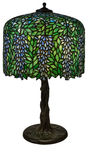Unique Wisteria table lamp 