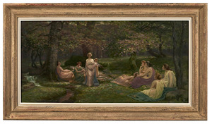 William John Edmondson painting 