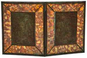 Tiffany Studios Grapevine double picture frame