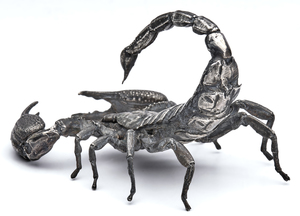 Mazzucato scorpion sculpture