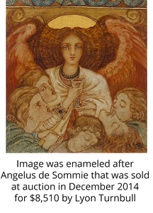 Phoebe Anna Traquair Holy Grail pendant, attribution