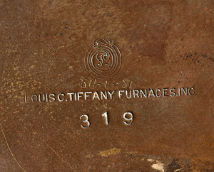 Louis C. Tiffany Furnaces tray