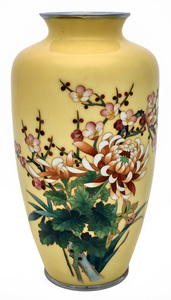 Japanese Cloissonne vase