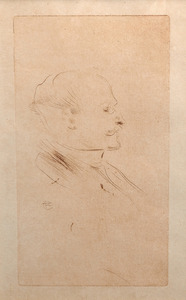 Henri de Toulouse-Lautrec ink on paper