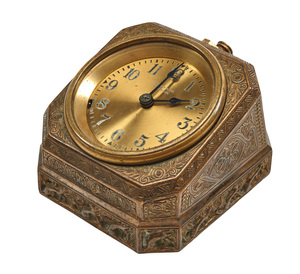Tiffany Studios desk clock