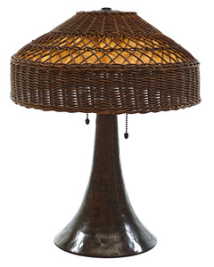 Gustav Stickley lamp