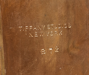 Tiffany Studios scale 