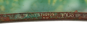 Tiffany Studios pen rack
